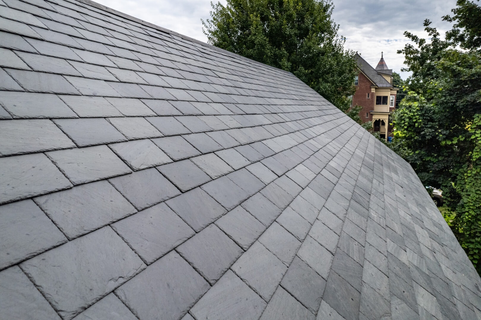 Slate Roofing project 1